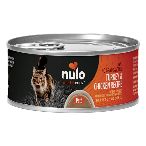 image of nulo medal series chicken and turkey wet cat food 12.5oz
